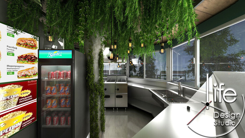 کلبه فست فود